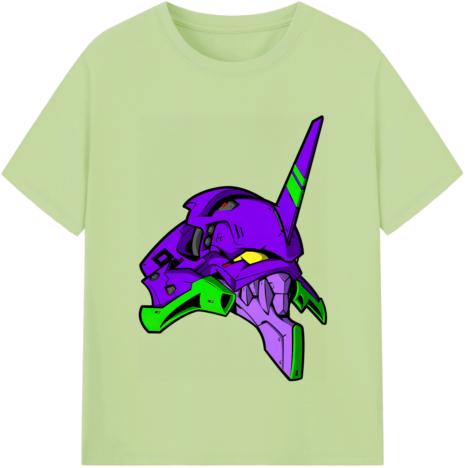 （画像用） EVA 新世紀エヴァンゲリオン 綿100％半袖Tシャツ（フロントプリント）